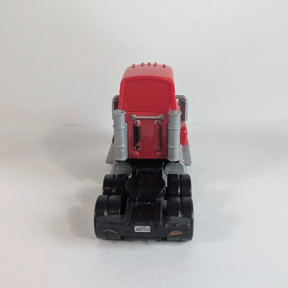 Disney Pixar Cars Mattel Mack Hauler Diecast Semi Truck Red Rust-eze 95